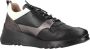 Wonders Lichte en comfortabele leren sneaker Zwart Dames - Thumbnail 7