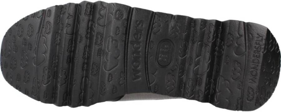 Wonders Veterschoenen voor modieuze vrouwen Black Dames