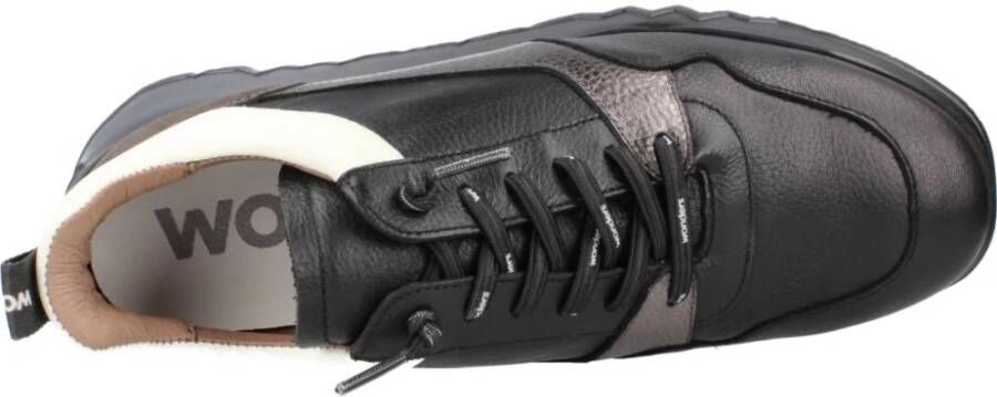 Wonders Veterschoenen voor modieuze vrouwen Black Dames