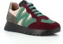 Wonders Deportivas Odisei Burdeos Color: Rojo Multicolor Dames - Thumbnail 17
