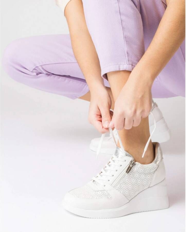 Wonders Sneakers Wit Dames
