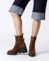 Wonders Stijlvolle Taupe Enkellaarsjes voor Dames Gray Dames - Thumbnail 10