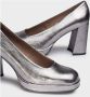Wonders Tacones Captain Plomo Color: Metalizados Gray Dames - Thumbnail 4