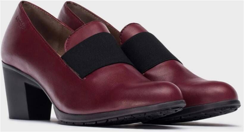 Wonders Zapato elástico Burdeos Color: Rojo Red Dames
