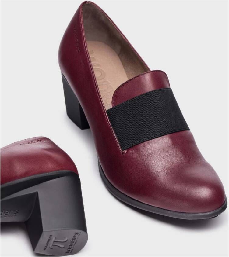 Wonders Zapato elástico Burdeos Color: Rojo Red Dames