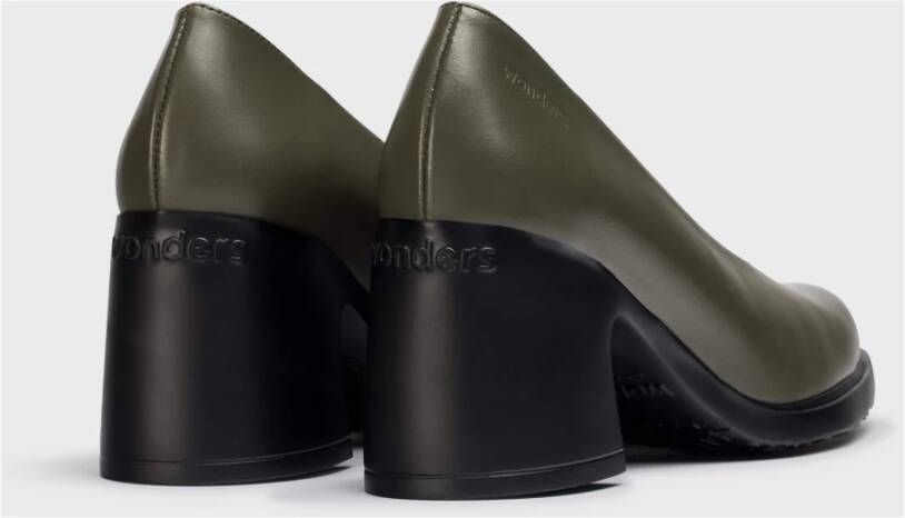 Wonders Zapatos Eley Verdes Color: Verde Green Dames