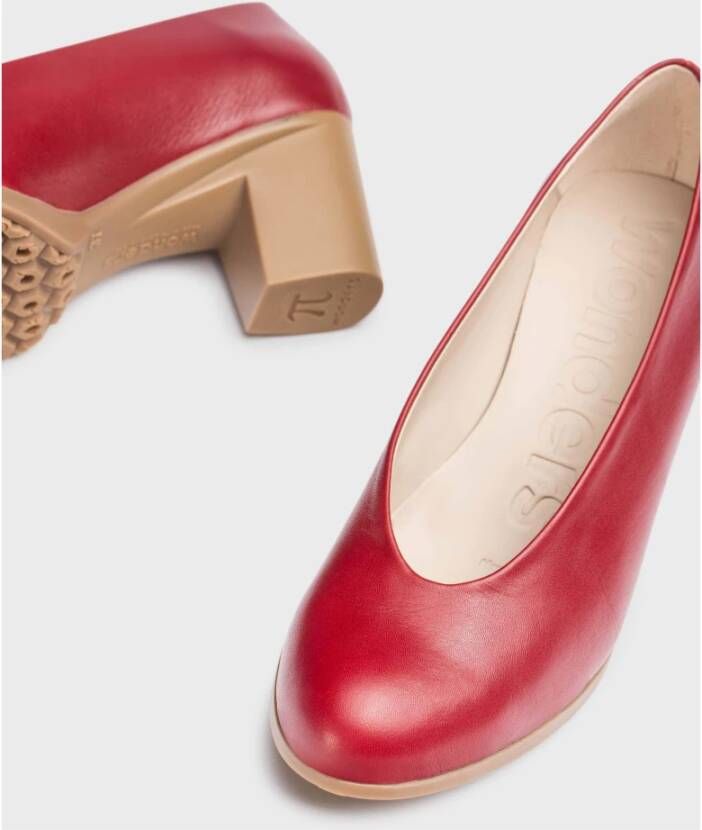 Wonders Zapatos Grace Rojos Color: Rojo Red Dames