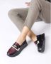 Wonders Zwarte dames loafers lichtgewicht sleehakken Black Dames - Thumbnail 5