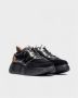 Wonders Zwarte Roma Damessneakers Verhogen Stijl Black Dames - Thumbnail 8