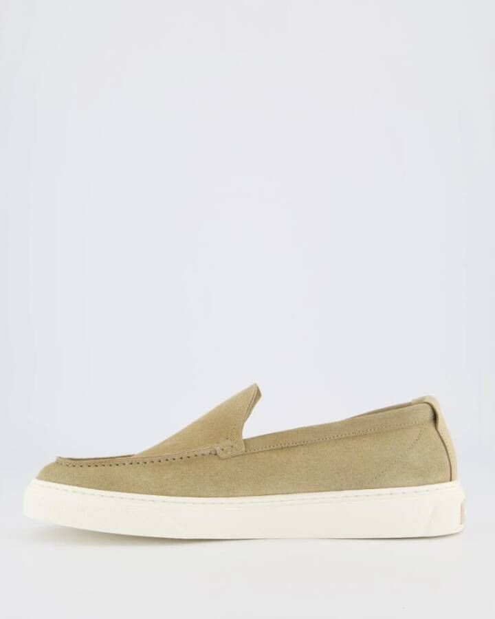 Woolrich Beige Slip On Loafers Beige Heren