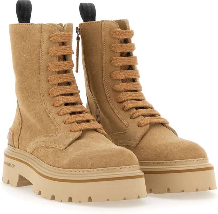 Woolrich Beige Laarzen Beige Dames