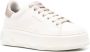 Woolrich Witte Leren Sneakers met Grijze Profielen White Dames - Thumbnail 3