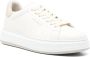 Woolrich Beige Sneakers Veters Rubberen Zool - Thumbnail 2