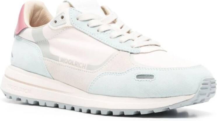 Woolrich Blauwe Sneakers met Vibram Zool