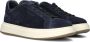 Woolrich Blauwe Suède Court Sneakers Mannen Blue Heren - Thumbnail 6