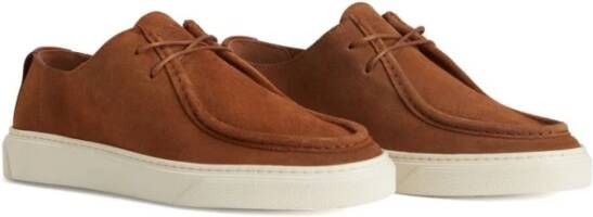Woolrich Platte schoenen in Brandy kleur