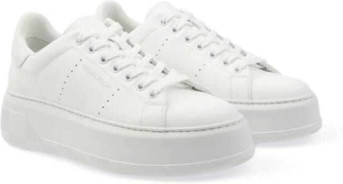Woolrich Chunky Court Sneakers White Dames
