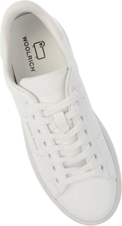 Woolrich Chunky Court Sneakers White Dames