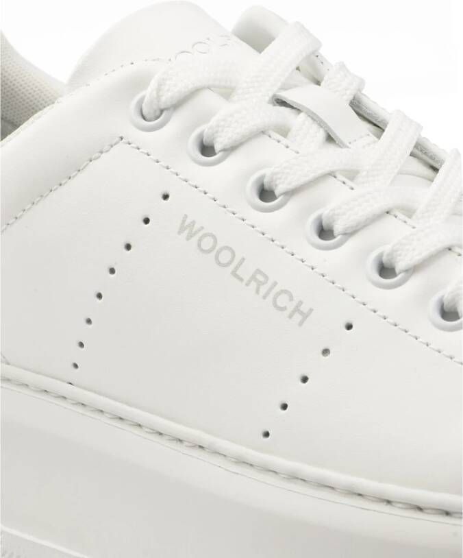 Woolrich Chunky Court Sneakers White Dames