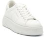Woolrich Chunky Leren Sneakers Wit White Dames - Thumbnail 2