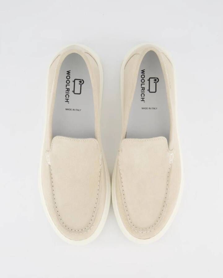 Woolrich Dames Lip On Loafer Beige Dames