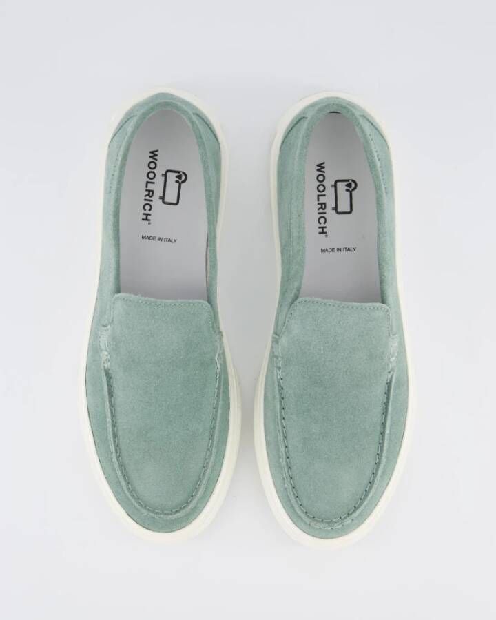 Woolrich Dames Lip On Loafer Groen Green Dames