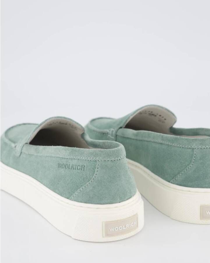 Woolrich Dames Lip On Loafer Groen Green Dames