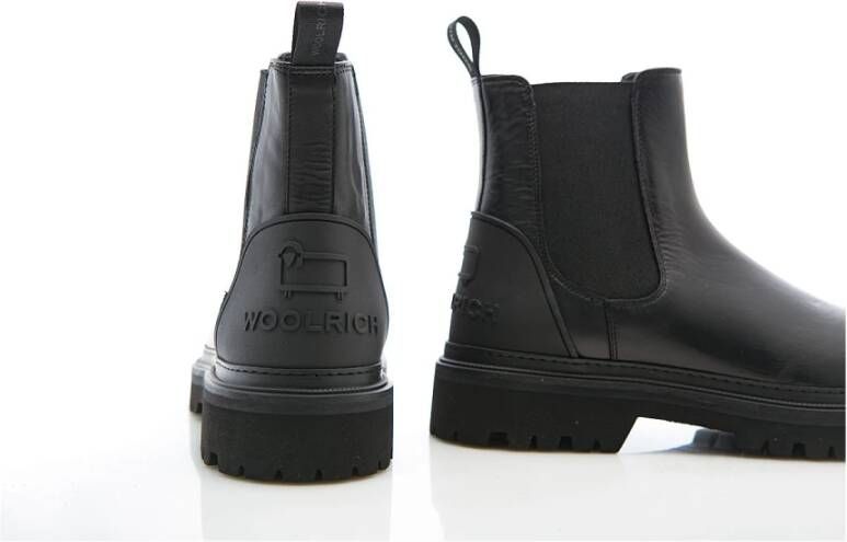 Woolrich Eigentijdse Chelsea-laarzen Black Heren