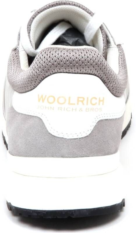 Woolrich Grijze Suede Opal Schoen