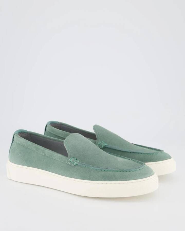 Woolrich Heren Boat Slip On Loafer Groen Green Heren