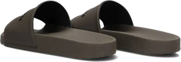 Woolrich Heren Slide Eva Strand Slippers Green Heren