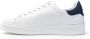Woolrich Klieke Court Leren Sneakers voor Heren White Heren - Thumbnail 4