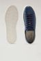 Woolrich Leren Cloud Court Sneakers Blue Heren - Thumbnail 4
