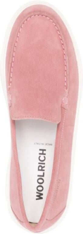 Woolrich Roze Sneakers met Flamingo Zool Pink Dames