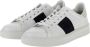 Woolrich classic court calf sneakers heren wit wfm221002 2030 bianco indaco leer - Thumbnail 12