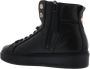 Woolrich Low-Top Sneakers Dames Classic Court Mid Women Nappa in zwart - Thumbnail 6