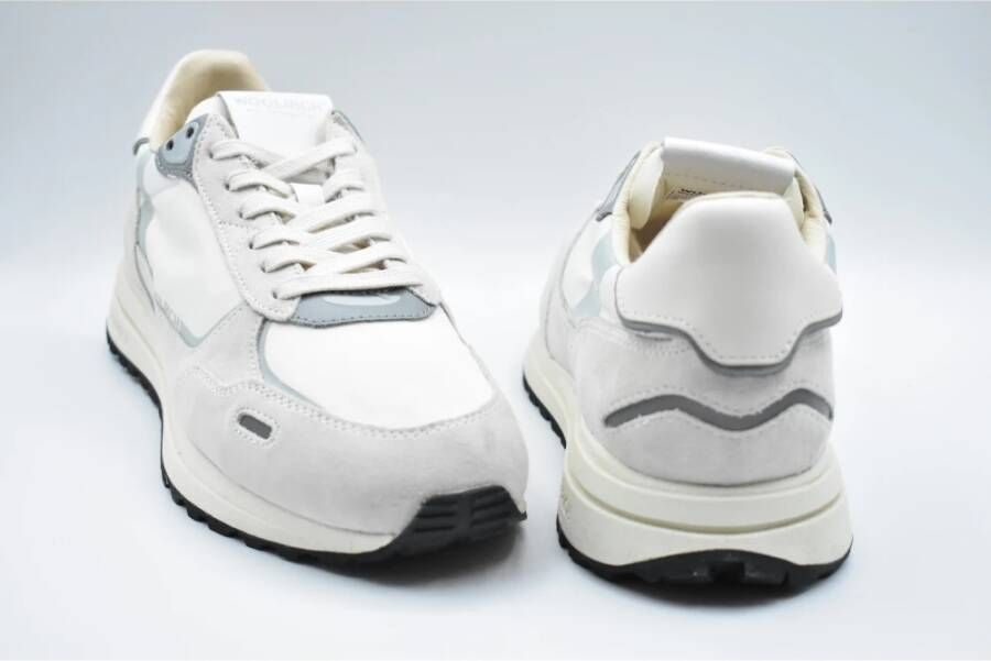 Woolrich Sportieve Witte Veterschoenen