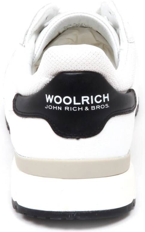 Woolrich Wit Blauw Stijlvolle Schoen Model