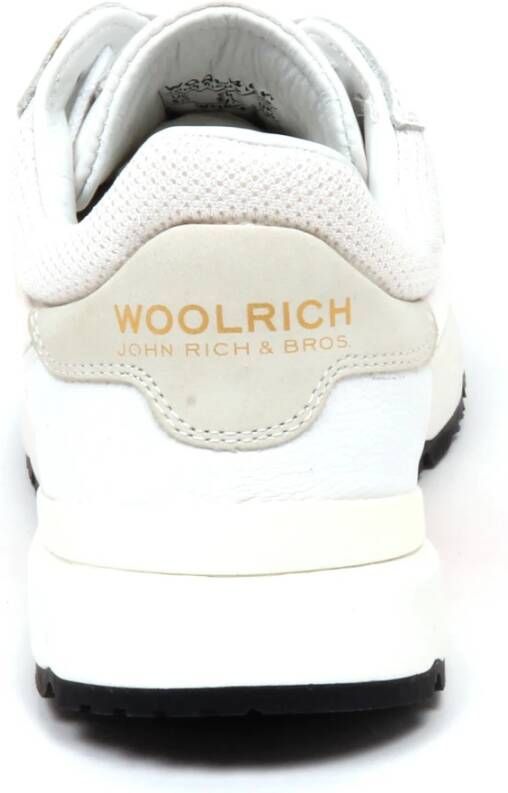 Woolrich Wit Planes Rood Schoen Model