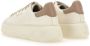 Woolrich Witte Leren Sneakers met Grijze Profielen White Dames - Thumbnail 13