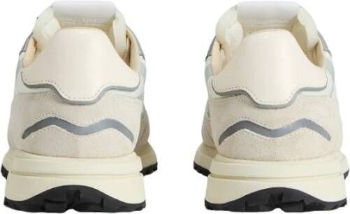 Woolrich Witte Nylon Sneakers met Vibram Zool