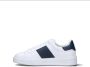Woolrich Witte Platte Sneakers Trendy Leer White Heren - Thumbnail 4