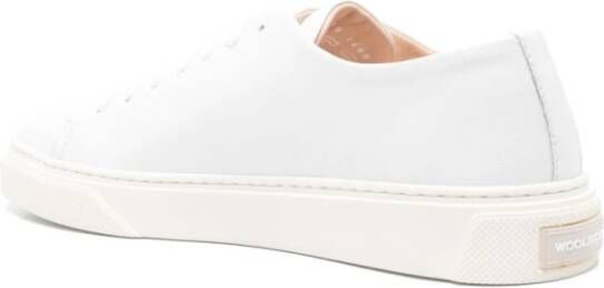 Woolrich Witte Sneakers met Rubberen Zool White Dames