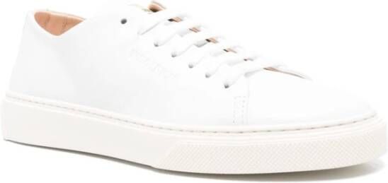 Woolrich Witte Sneakers met Rubberen Zool White Dames