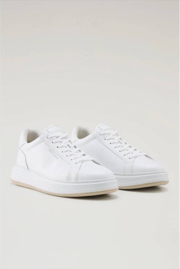 Woolrich Witte Sneakers voor Schoeisel White Heren