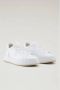 Woolrich Witte leren sneakers met uitneembare binnenzool White Heren - Thumbnail 4