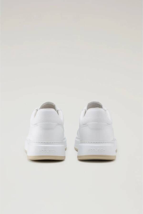 Woolrich Witte Sneakers voor Schoeisel White Heren