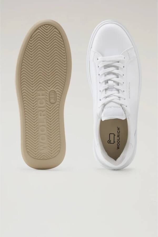 Woolrich Witte Sneakers voor Schoeisel White Heren