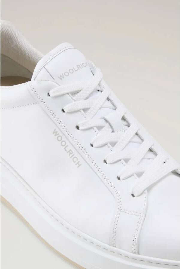 Woolrich Witte Sneakers voor Schoeisel White Heren