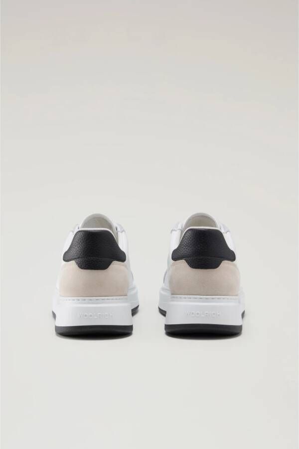 Woolrich Witte Sneakers voor Schoeisel White Heren